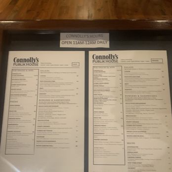 Connolly's Publik House - Menu - American Near Me - Boston, Massachusetts Connolly's Publik House - Menu - American Near Me - Boston, Massachusetts