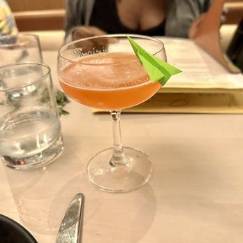 Solstice - Paper airplane cocktail - New American Near Me - Irvine, California Solstice - Paper airplane cocktail - New American Near Me - Irvine, California