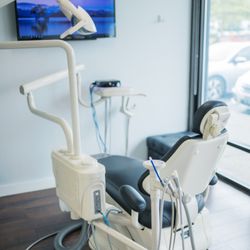 Alderwood Family Dental - Patient chair in dental office