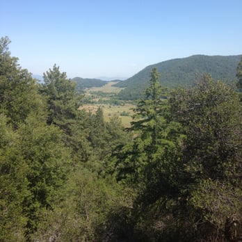 Palomar Mountain-Observatory Trail - Lower valley from near the look-out deck. - Observatories Near Me Palomar Mountain-Observatory Trail - Lower valley from near the look-out deck. - Observatories Near Me