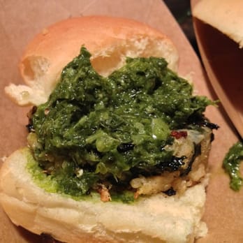 Green Dot Stables - Quinoa patty w/ kale chimichurri - Bars Near Me - Detroit, Michigan