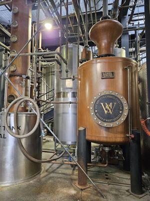 Service Bar at Middle West Spirits Distillery by null