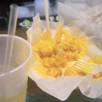 Three Legged Dog - Cheese tots were so good I almost forgot to take a pic, jalapeño poppers were in the empty basket behind that didn't survive for pics - Bars Near Me - New Orleans, Louisiana