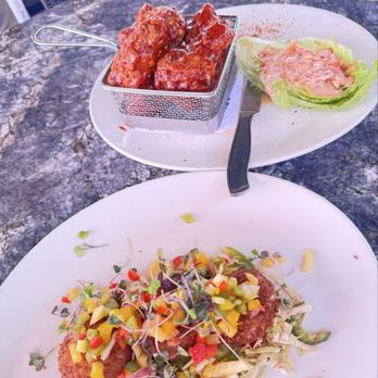 Brigantine - Portside Pier - Crabcakes were Meh - wings were better. - Seafood Near Me - San Diego, California