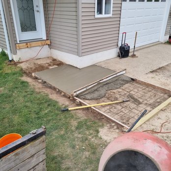 Structural Strategies - a concrete patio being built - Flooring Near Me Structural Strategies - a concrete patio being built - Flooring Near Me
