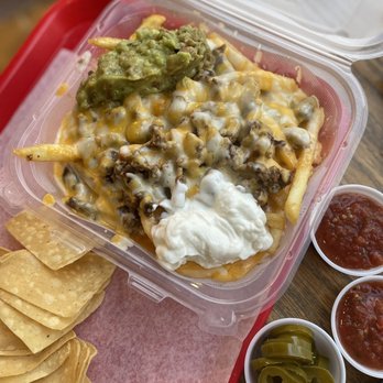 La Burrita - Carne Asada Fries (added guac for extra $1.25) - Mexican Near Me - Berkeley, California