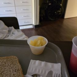 The Heights of Summerln - A cup of friut.