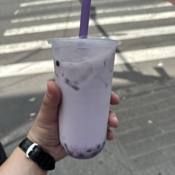 Boba Whale Hunter - Taro Milk Tea - Bubble Tea Near Me - New York, New York Boba Whale Hunter - Taro Milk Tea - Bubble Tea Near Me - New York, New York