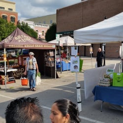 Ossining's Down to Earth Farmers Market - You can get it all here: Beef, pork, chicken, eggs, friends, other baked goods, seafood, cheeses and of course loads of veggies