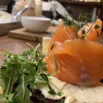 Brinken - Cured Salmon toast. - Traditional Swedish Near Me - Stockholm, Alberta