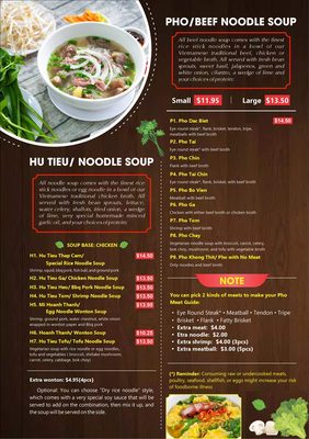 Menu photo 3 Pho Family Vancouver, WA Menu photo 3 Pho Family Vancouver, WA