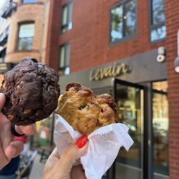 Dark Chocolate Peanut Butter Chip Cookie and Caramel Coconut Chocolate Chip. Dark Chocolate Peanut Butter Chip Cookie and Caramel Coconut Chocolate Chip.