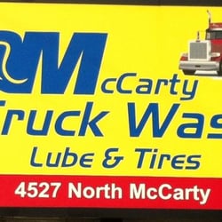McCarty Truck Wash and Lube - We're located 1/4 north of Loop 610 East just past Pilot and Love's Truck Stops.