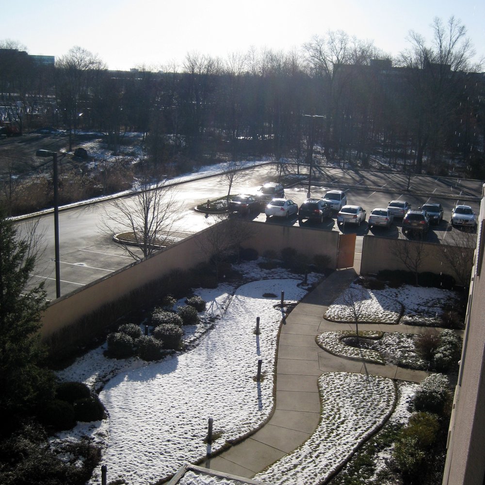 Courtyard by Marriott Somerset - View from the 4th floor balcony - Hotels Near Me - Somerset, New Jersey Courtyard by Marriott Somerset - View from the 4th floor balcony - Hotels Near Me - Somerset, New Jersey