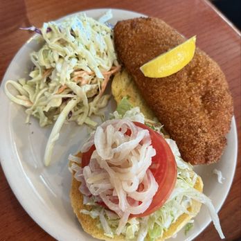 Coconuts - Panko breaded red snapper with a side of cole slaw again - Seafood Near Me - Fort Lauderdale, Florida Coconuts - Panko breaded red snapper with a side of cole slaw again - Seafood Near Me - Fort Lauderdale, Florida