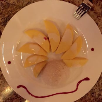 Brown Sugar Cafe - Mango with sticky rice - Thai Near Me - Boston, Massachusetts Brown Sugar Cafe - Mango with sticky rice - Thai Near Me - Boston, Massachusetts