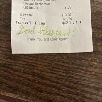 Cracker Barrel Old Country Store - Receipt - American Near Me - Fort Mill, South Carolina Cracker Barrel Old Country Store - Receipt - American Near Me - Fort Mill, South Carolina