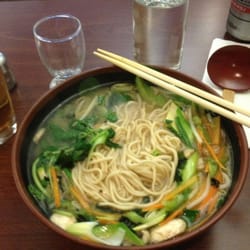 Fuji Hiro - Moyashi ramen. Vegetarian, well made and delicious!!