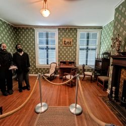 Library in Visitor Center Museum at Petersburg National Battlefield-City Point Unit