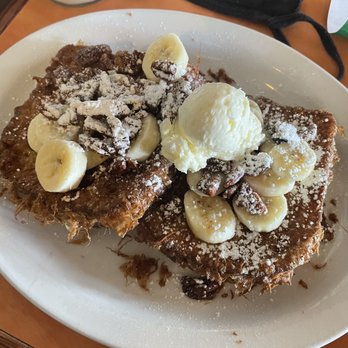Original Breakfast House - Banana Pecan French Toast - Breakfast & Brunch Near Me - Phoenix, Arizona