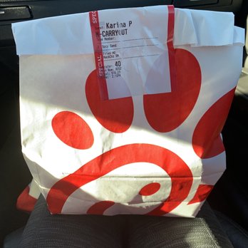 Chick-fil-A - To Go Seal - Fast Food Near Me - Pleasanton, California