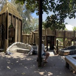 Kamalani Playground - Large wooden playground