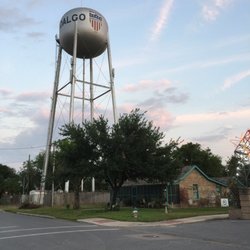Hidalgo Pump House - The water tower.
