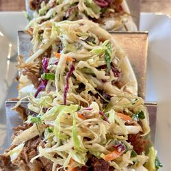 Wicked Bao - Adobo Pork Bao. (･‿･) Absolutely "Bao-tiful". #EatLocal @ Wicked Bao-Fernandina Beach.