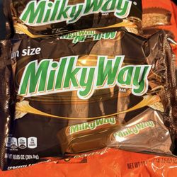 Walgreens - Two packages of REESE'S Peanut Butter Cup Candy Milk Chocolate - 1.5 oz 2 packs of Milky Way Chocolate Candy Bars Fun Size - 10.65 oz
