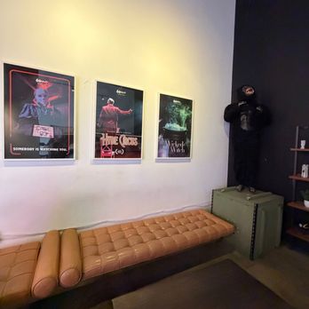 60out Escape Rooms - Lobby decor and posters for some of their rooms - Escape Games Near Me - Los Angeles, California