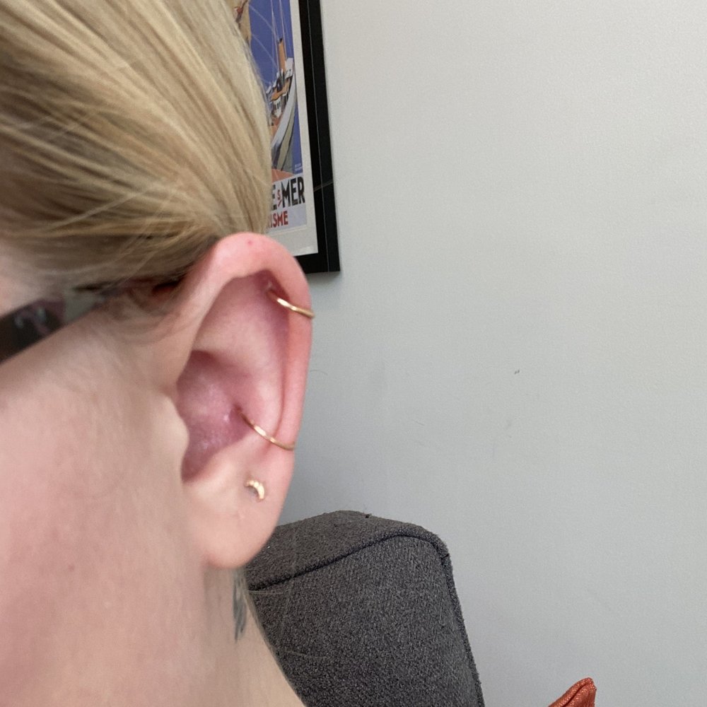 Luxe Piercing Boutique - After switching out jewelry 8/3/20 - Piercing Near Me - Forest Park, Illinois Luxe Piercing Boutique - After switching out jewelry 8/3/20 - Piercing Near Me - Forest Park, Illinois
