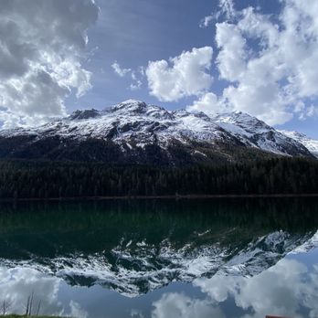 Hotel Waldhaus am See - View from the hotel - Hotels Near Me - St. Moritz, GR