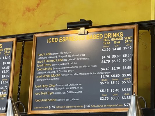 Menu photo 5 Hyperion Espresso Fredericksburg, VA