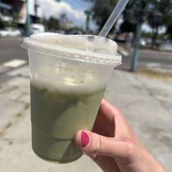 Lazy Eye Coffee - Strawberry matcha latte - Coffee & Tea Near Me - San Diego, California Lazy Eye Coffee - Strawberry matcha latte - Coffee & Tea Near Me - San Diego, California