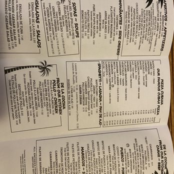 Polo Norte Kendall  - Menu - Cuban Near Me - Miami, Florida