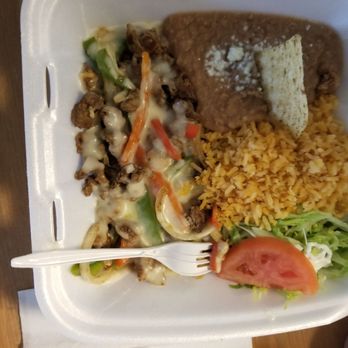 Los Agavez Taqueria - Asada Alhambra plate - Mexican Near Me - Columbus, Ohio
