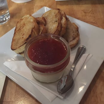 The Noble South - Pepper Jelly with goat cheese mousse - New American Near Me - Mobile, Alabama The Noble South - Pepper Jelly with goat cheese mousse - New American Near Me - Mobile, Alabama