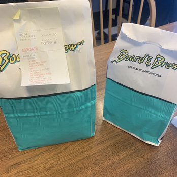 Board & Brew - Temecula - Delivery bag - Sandwiches Near Me - Temecula, California