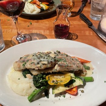 Lumberyard - Parmesan Crusted Petrale Sole - New American Near Me - Laguna Beach, California
