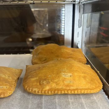Fiya Spice Caribbean - Flakey pastry with ground beef... Thumbs up - Caribbean Near Me - Pittsburg, California