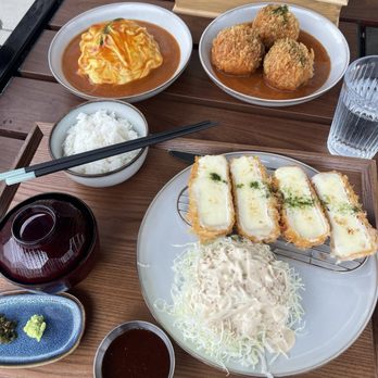Lucky Pig - Cheese Katsu, Omurice & 3 Ball Katsu - Korean Near Me - Whittier, California