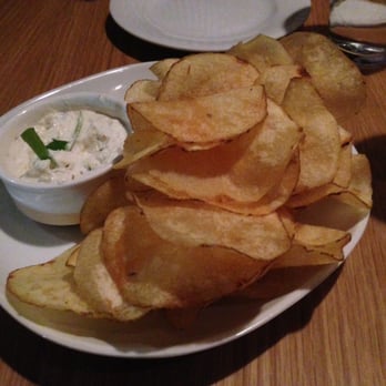 Heyday Bar & Restaurant - House-made Kennebec chips with green onion dip - Burgers Near Me - Seattle, Washington