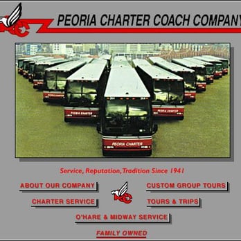 Peoria Charter Coach - the fleet is in - Buses Near Me - Peoria, Illinois Peoria Charter Coach - the fleet is in - Buses Near Me - Peoria, Illinois