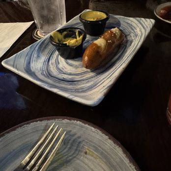 Stubborn Mule - Appetizer Pretzel bread sticks. Delicious - American Near Me - San Dimas, California