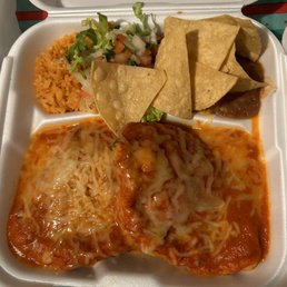 2 Chile Relleno Plate