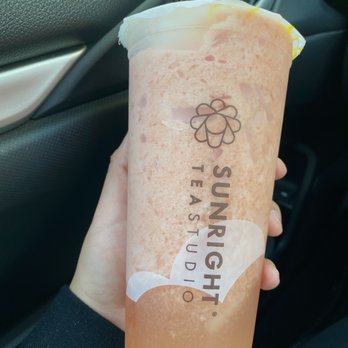 Sunright Tea Studio - Sunnyvale - Watermelon Cooler with Lychee Jelly - Bubble Tea Near Me - Sunnyvale, California Sunright Tea Studio - Sunnyvale - Watermelon Cooler with Lychee Jelly - Bubble Tea Near Me - Sunnyvale, California
