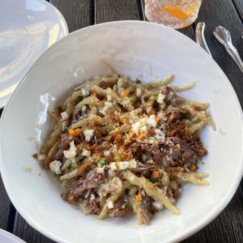 Nobie's - Duck pasta - New American Near Me - Houston, Texas