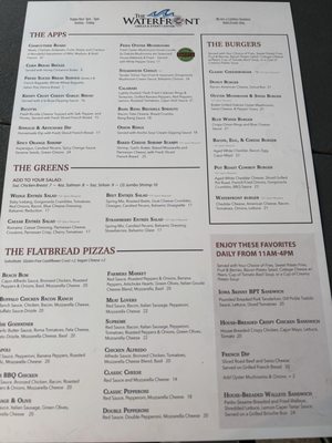 Menu photo 2 The WaterFront Arnolds Park, IA Menu photo 2 The WaterFront Arnolds Park, IA