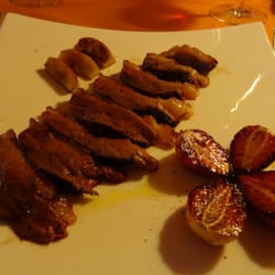 Can Cassoletes - Magret d'ànec a la brasa