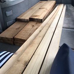 Norcross Supply Co - Cedar boards to make planters in the backyard